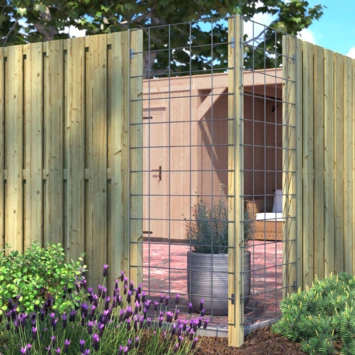 Gaas Volgpakket Tuinhek Grenen 180x75cm - Afbeelding 6