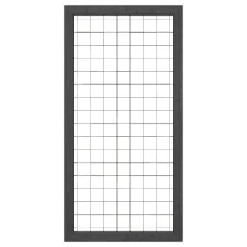 Gaaspaneel Antraciet 180x90 Cm