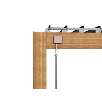 Pergola Deluxe Houtlook 3x6m - Afbeelding 3