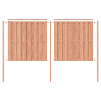 Schutting Startpakket Tuinscherm Douglas Ca. 3,8 Meter Lang - Afbeelding 2