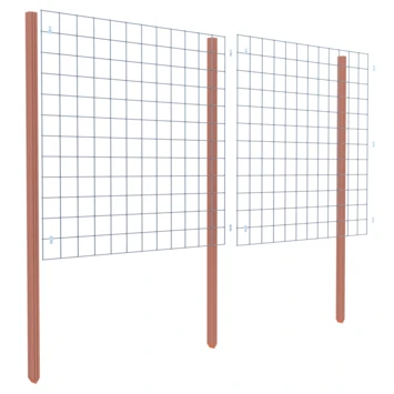 Gaas Startpakket Tuinhek Hardhout 180x180cm - Afbeelding 9