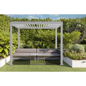 Pergola Basic Wit 3x3m - Afbeelding 5