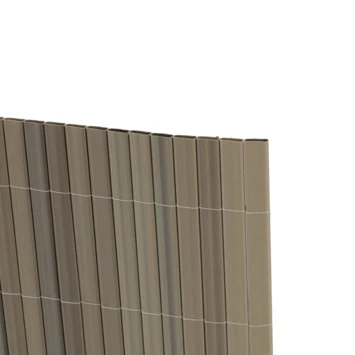 Balkonscherm Pvc Lichtgrijs 90X300 Cm - Afbeelding 3