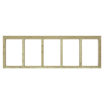 Tuinhek Grenen Donau Ca. 60x180 Cm