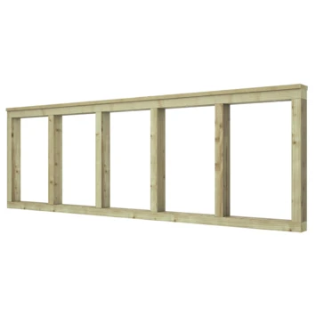 Tuinhek Grenen Donau Ca. 60x180 Cm - Afbeelding 9