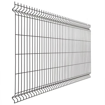 Draadpaneel Milano Zwart 123x250 Cm