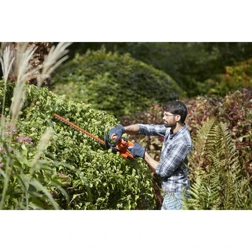 Black & Decker BLACK+DECKER Heggenschaar BEHT201-QS 420 W 45 Cm - Afbeelding 2