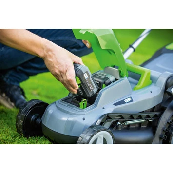 LUX 20V Accu Grasmaaier 33cm Incl. 2 Accu's 4,0Ah + Lader - Afbeelding 4