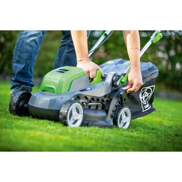 LUX 20V Accu Grasmaaier 33cm Incl. 2 Accu's 4,0Ah + Lader - Afbeelding 6