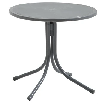 Kindertafel Marijn Grijs Aluminium Ø50x48 Cm