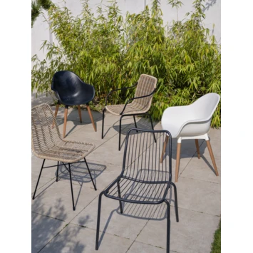 Tuinstoel Lucca Wit - Afbeelding 3