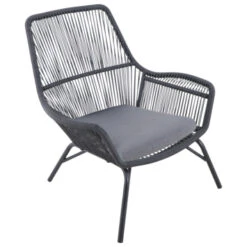 Loungestoel Lissabon Antraciet