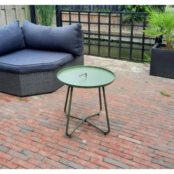 Bijzettafel Rendo Legergroen - Afbeelding 2