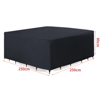 Loungesethoes Vierkant 250 Cm - Afbeelding 2