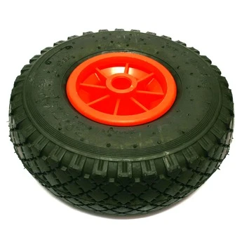 Los Wiel Rubber 260mm Met As 20mm Tot 150kg