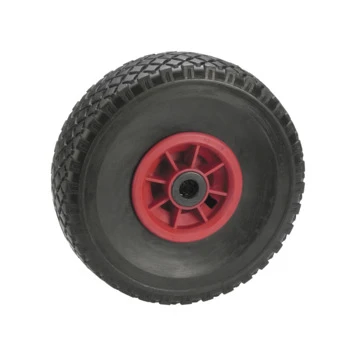 Los Wiel PUR 260mm Met As 20mm Tot 100kg