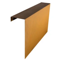 Overzetprofiel Corten Staal Voor Stapelblokken 100x45x12 Cm