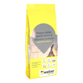 Weber Finish Protect 3 Voegmiddel Wit 4kg - Afbeelding 3
