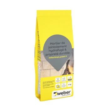 Weber Finish Protect 3 Voegmiddel Grijs 4kg - Afbeelding 2