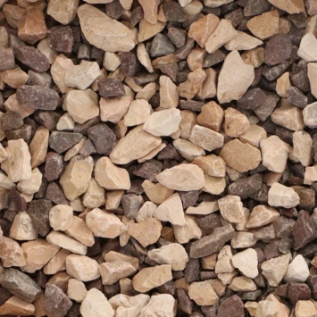 Split Grind Cappuccino Geel/Bruin 8-16 Mm