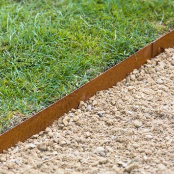 Tuinafboording Multi Edge Corten Staal 1m - Afbeelding 3