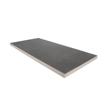 Keramische Terrastegel Kerastrada 90x45x3 Cm Concrete Antraciet - Afbeelding 3
